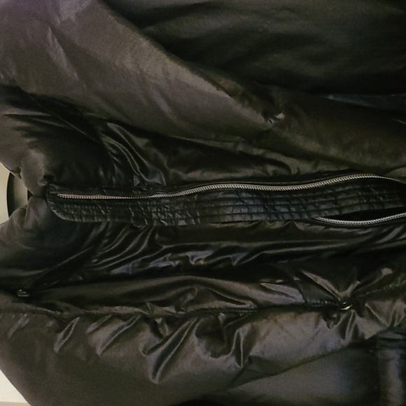 Maritè Francois Gibault puffer coat in Black - Picture 4 of 4